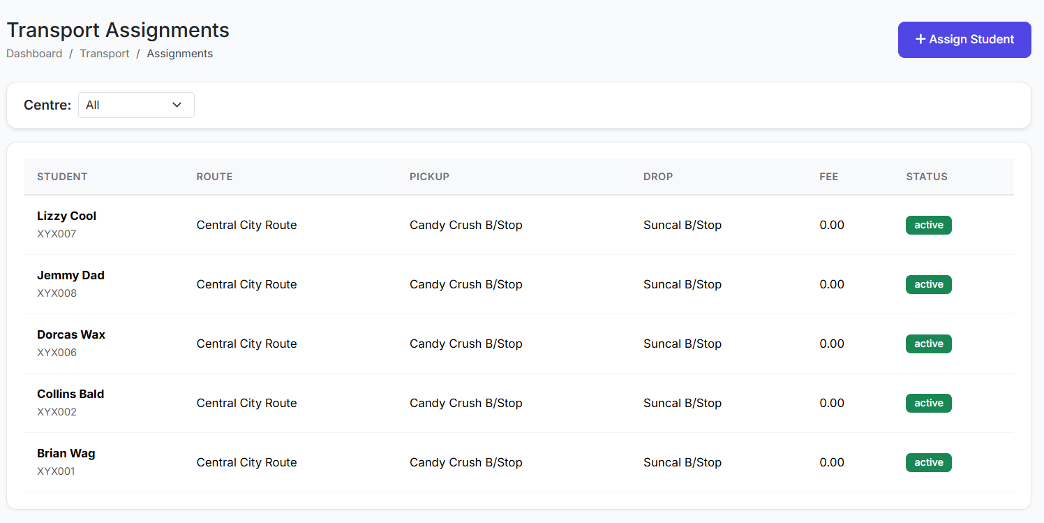 Part 46: Transport Assignments and Attendance in SSMS